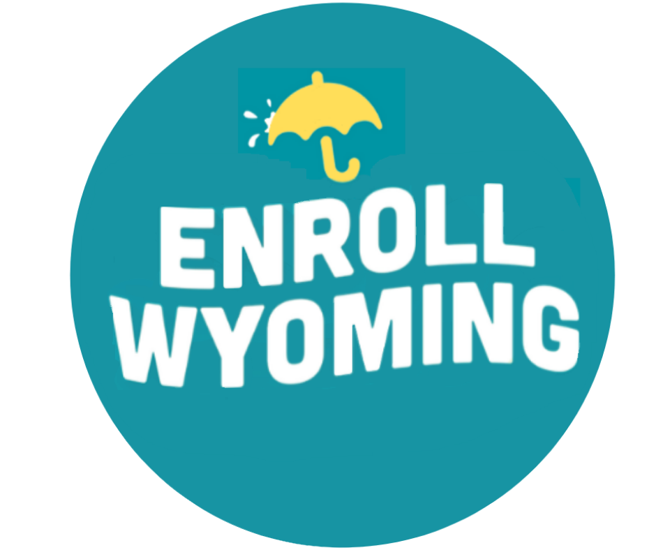Enroll Wyoming Circle Logo